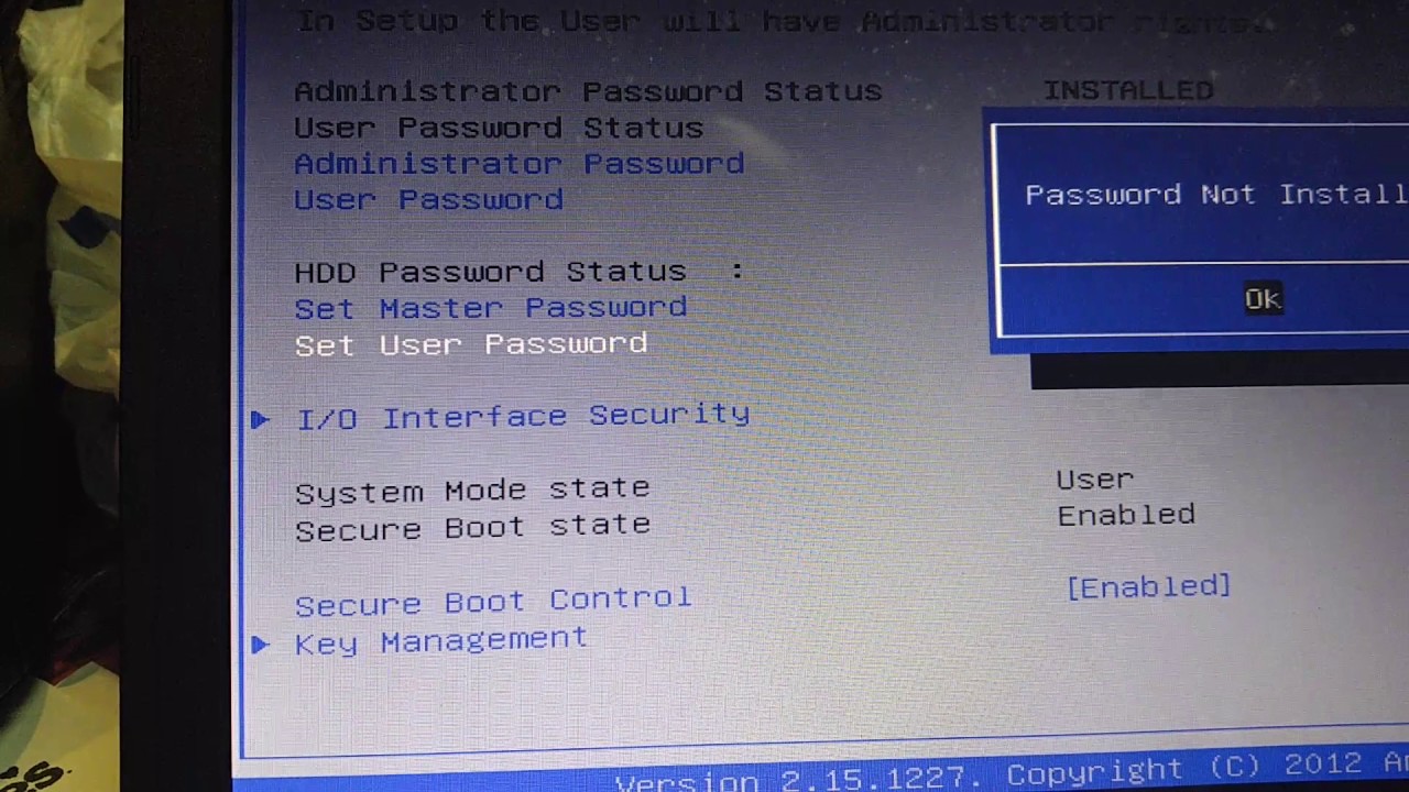 bios master password generator for laptops